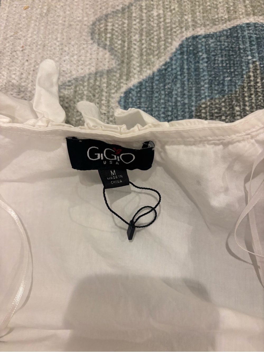 Gilly Hicks White Puff-Sleeve Mini Dress - Picture 4 of 4